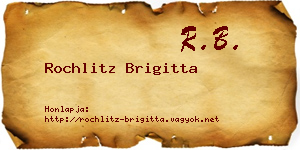 Rochlitz Brigitta névjegykártya